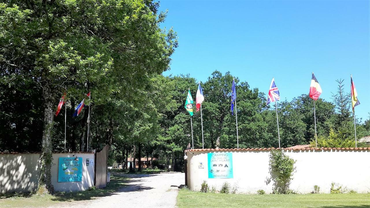 Camping Bois De St Hilaire Chalandray Exterior photo